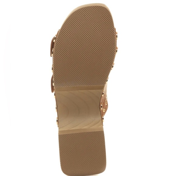 NWT Keli Dagger Jolt Brown Clog Sandal 8 - Picture 9 of 10